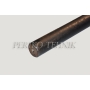 Induction hardened steel rods