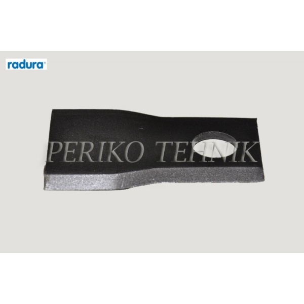 Rootorniiduki tera d=21 120x48x4 mm, vasak, Pöttinger 434975 (RADURA)