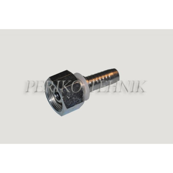 Straight female fitting M20x1,5 DN06 (socket 60°)