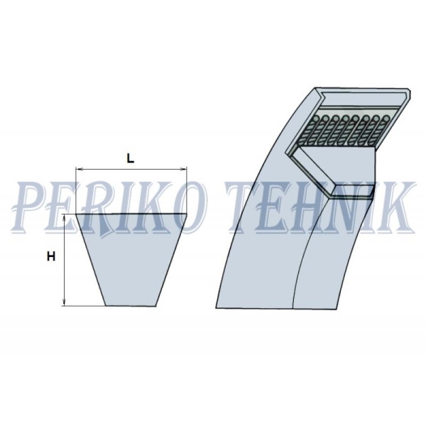 Kiilrihm A 1280 (1250Li) (CONTITECH) A49