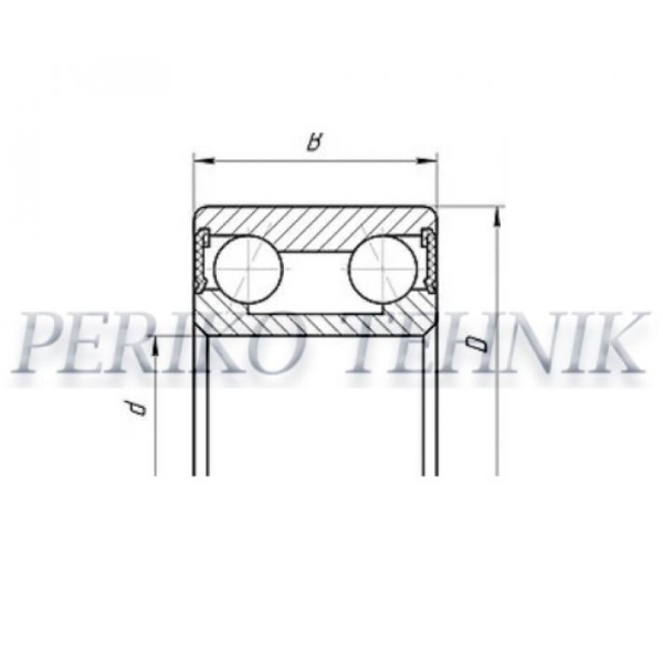 Laager 5206 2RS C3 (3206) (PFI)