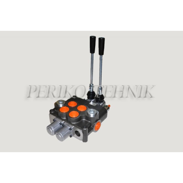 Hydraulic Valve 120L/min 2-sections (P-A-B-T 1") (BADESTNOST)
