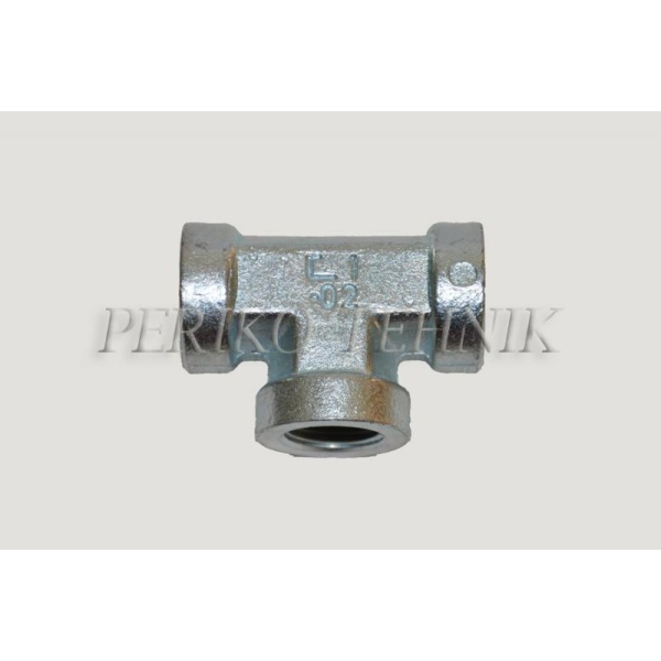 Tee Fixed Female Adapter BSPP 3/4