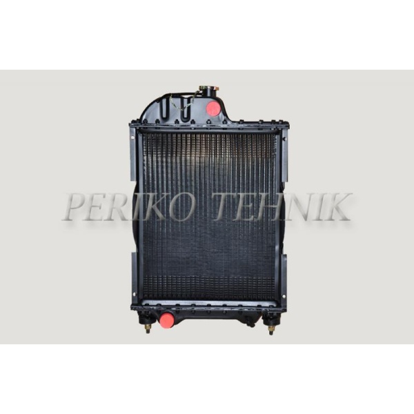 Radiaator komplektne, alumiiniumribi, plekkvannid, 70U-1301010, Hiina