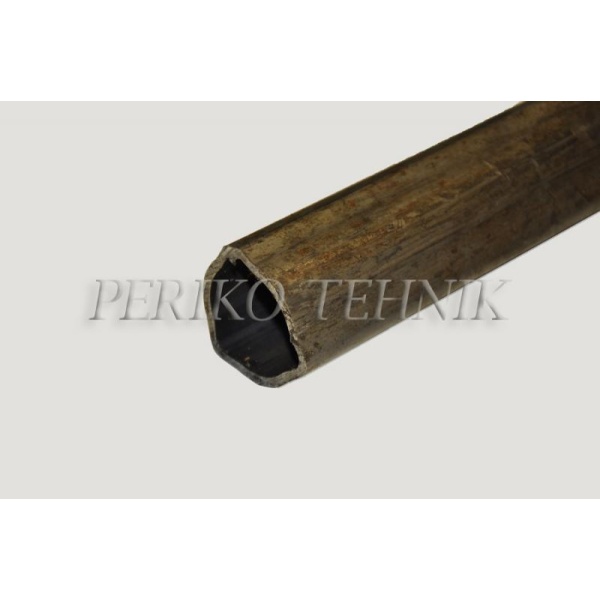 PTO Shaft Tube (outer, triangle) 43,5 mm 008/2000 mm