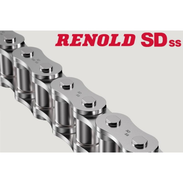 Stainless Steel Roller Chain 12B-1 19,05 mm (5 m) (RENOLD SDss)