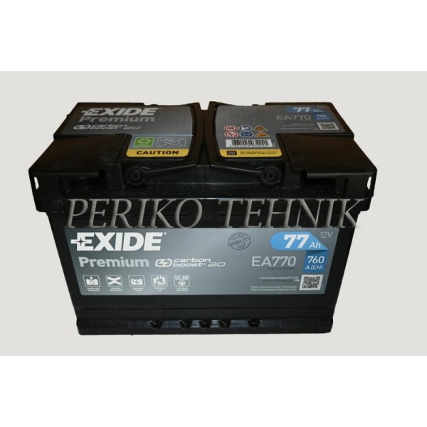 Aku Exide Premium 77 Ah (EXIDE)