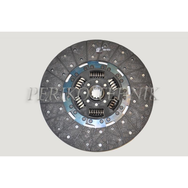 Clutch disc 85-1601130-D (MTZ-80/82) black cover, springs with different stiffness (BOBRUISK)