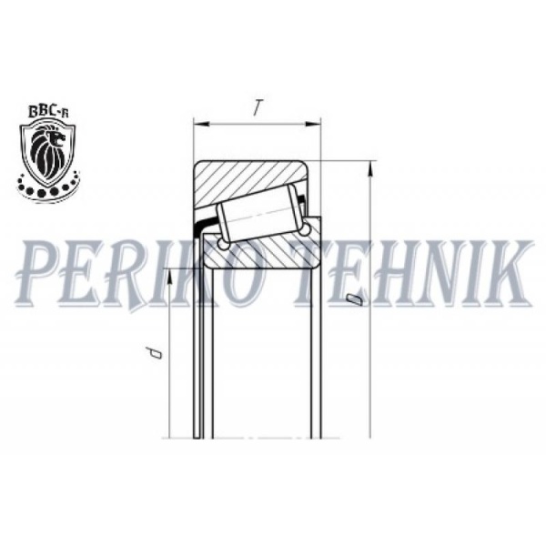 Tapered Roller Bearing 30208 P6 (7208) (BBC-R)