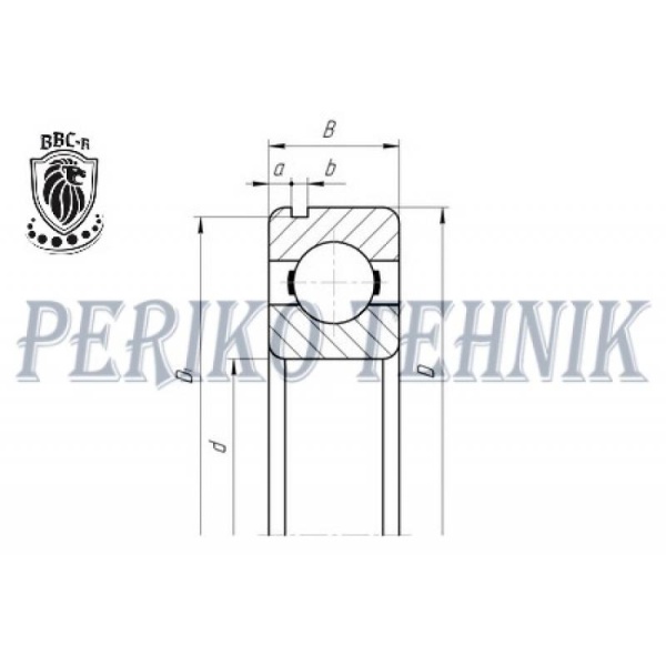 Deep Groove Ball Bearing 6207 N P6 (BBC-R) (BBC-R)