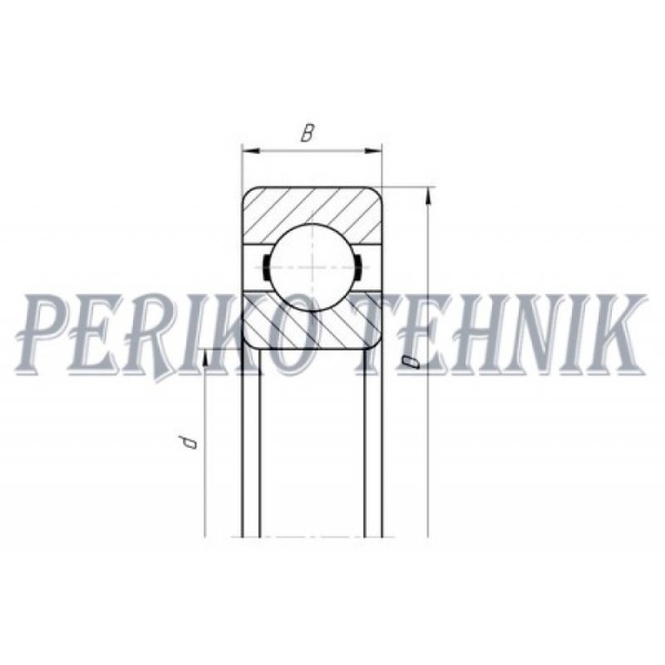 Deep Groove Ball Bearing 6318 (318)