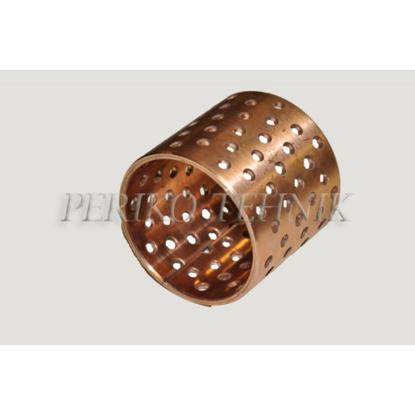 Wrapped Bronze Bearing with Holes BK092 - Ø25x30 mm