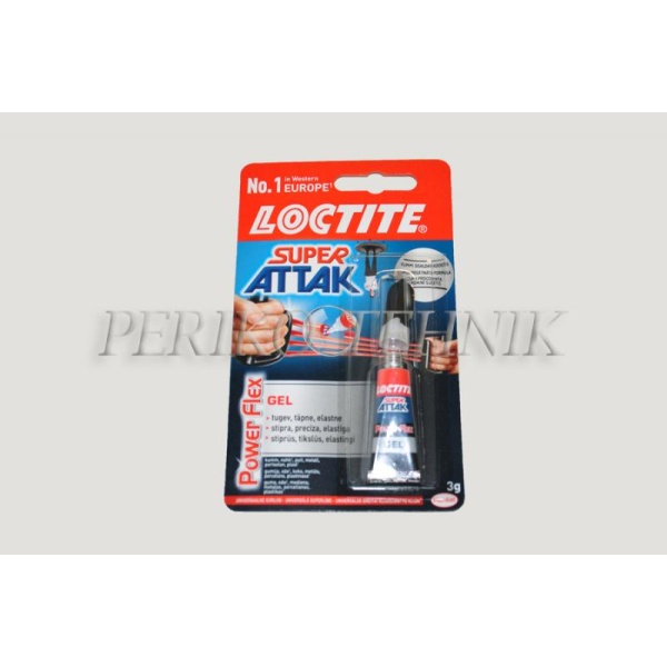 Liim Super Attak Powergel, 3g