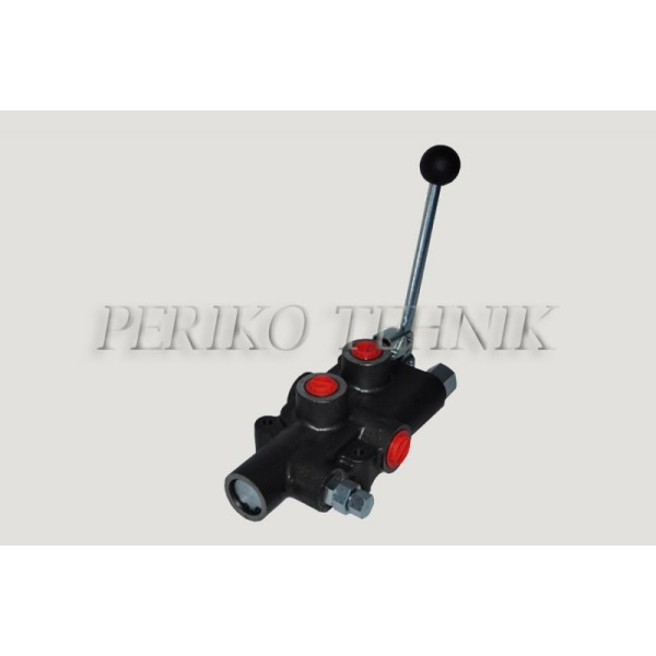 Log Splitter Valve P81 80L/min 1-section (A-B 1/2"; P-T 3/4") (BADESTNOST)