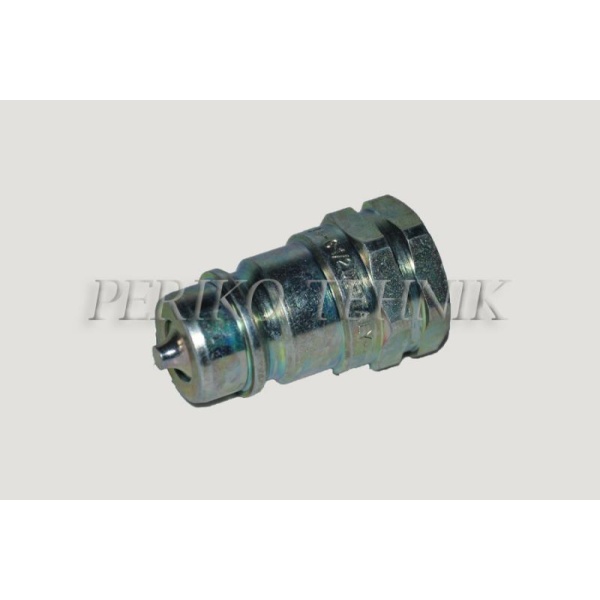 Male quick-coupling ISO-A DN10, BSP 3/8" female thread