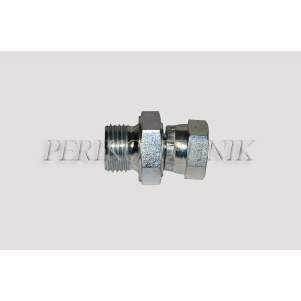 Nippel mutriga BSP 3/8" vk - 1/4" sk