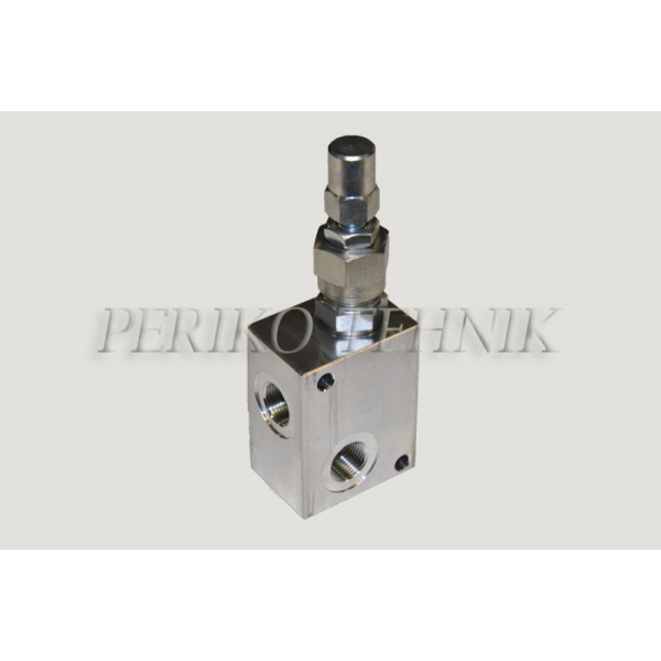 Pressure relief valve VMD 35 02 B 3 (35 l/min, BSP 3/8") 40-210 bar