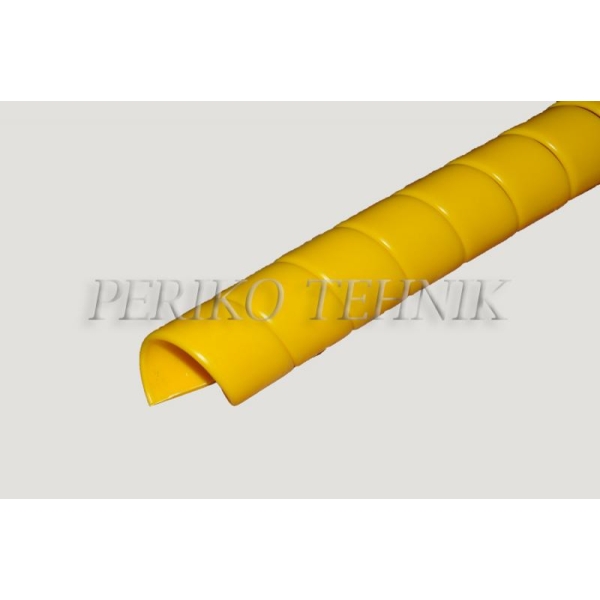 Hose spiral gurad HDPE 34mm (34-40mm) yellow