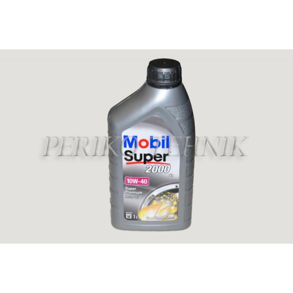 Mootoriõli Super 2000 10W-40 (poolsünt.) 1 L (MOBIL)