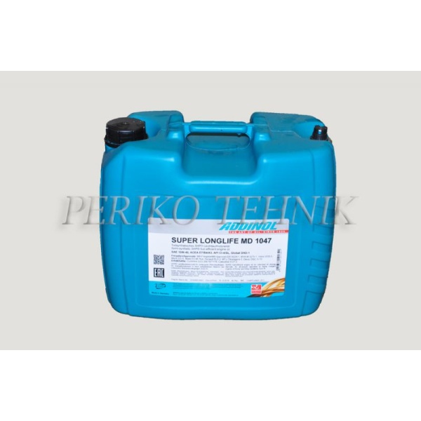 Õli MD1047 Super Longlife 20 L (poolsünteetiline mootoriõli) (ADDINOL)