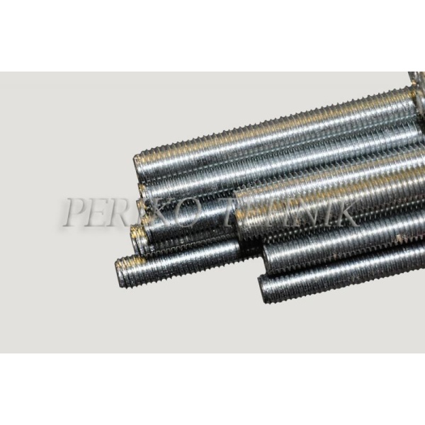 Threaded rod M16, 1 m / Zn, DIN975