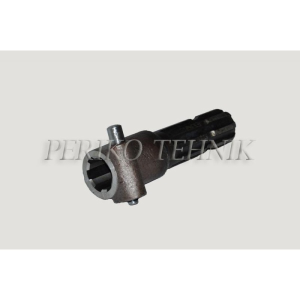 PTO adaptor (6-8) female spline 1.3/8" - 6 x male spline 1.3/8" - 8 (with quick release pin)