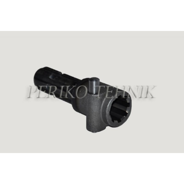 PTO adaptor (8-6) female spline 1.3/8" - 8 x male spline 1.3/8" - 6 (with quick release pin) 