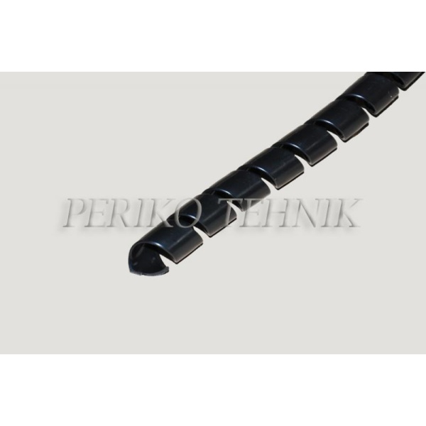 Hose Spiral Guard HDPE 09mm (09-13mm) Black