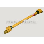 PTO Shaft T4S 800 27x74,6 /6x6/, overrunning clutch