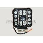 Töötuli LED 48W, kandiline (seeria "Black")