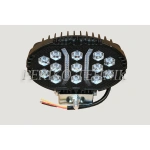 Töötuli LED 39W, ovaalne (seeria "Black")