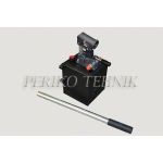 Käsipump kahepoolsele silindrile 25 cm3 + õlipaak 5L