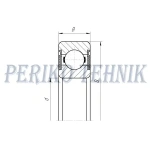 Deep Groove Ball Bearing 6212 2RS (ZVL)