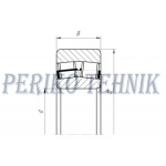 Self-aligning Double Row Roller Bearing 22205 W33/C3 (53505) (TIMKEN)