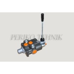 Hydraulic Valve 120L/min 1-section (P-A-B-T 1") (BADESTNOST)