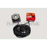 Rear Lamp Set with Magnetic Base (cable 9,0+2,5 m)