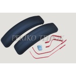 Front Mudguard Set T-25 (plastic mudguard+brackets+bolts))