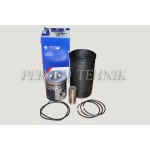 Engine Repair Kit D245-1000108-G (DN60/38), 1 oil ring (piston+sleeve+piston rings+piston finger) (KOSTROMA)