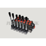 Hydraulic Valve 80L/min 6-sections, 4 floating (L12) (P-A-B 1/2"; T 3/4") (BADESTNOST)