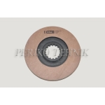 Brake Disc 50-3502040 (old type, 180 mm, glued frictions), Ukraine (TRIBO)