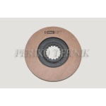 Brake Disc 50-3502040 (old type, 180 mm, glued frictions), Ukraine (TRIBO)