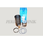 Engine Repair Kit D-50, 2 oil rings, (piston+liner+piston rings+piston axle+circlips) (THM)