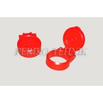 Protective Cap for Female Quick-Coupling Type Push-Pull ISO 12.5 (1/2") (red)