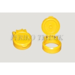 Protective Cap for Female Quick-Coupling Type Push-Pull ISO 12.5 (1/2") (yellow)