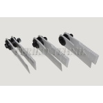 Põhupurusti tera d=20 173x46x5 mm, paddlemesser (tuuleterade asendamiseks, 3 komplekti) (RADURA)