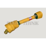 PTO shaft, wide-angle T8S 1200 mm, cross 35x106/30,2x106,4 mm /6x6/ (AKSAN)