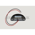 Numbrituli LED, 70x26x27 mm, 12/24 V