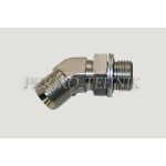 45° Adjustable Adapter Male BSPP 3/8"