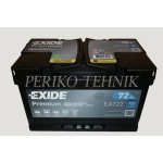 Aku Exide Premium 72 Ah (EXIDE)