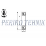 Self-aligning Double Row Ball Bearing 1209 P6 (BBC-R)